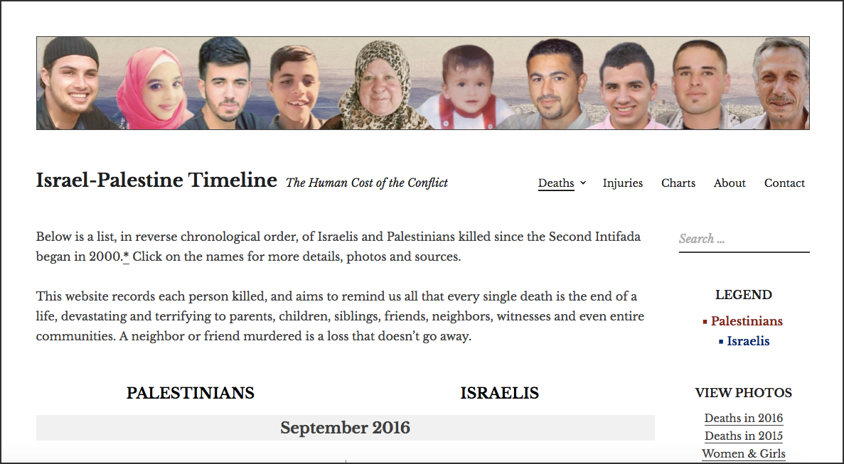 Timeline Website