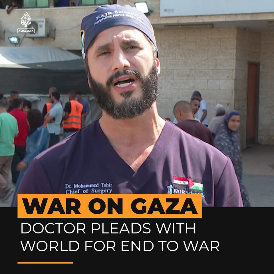 Doctor in Gaza: It's a horror show here