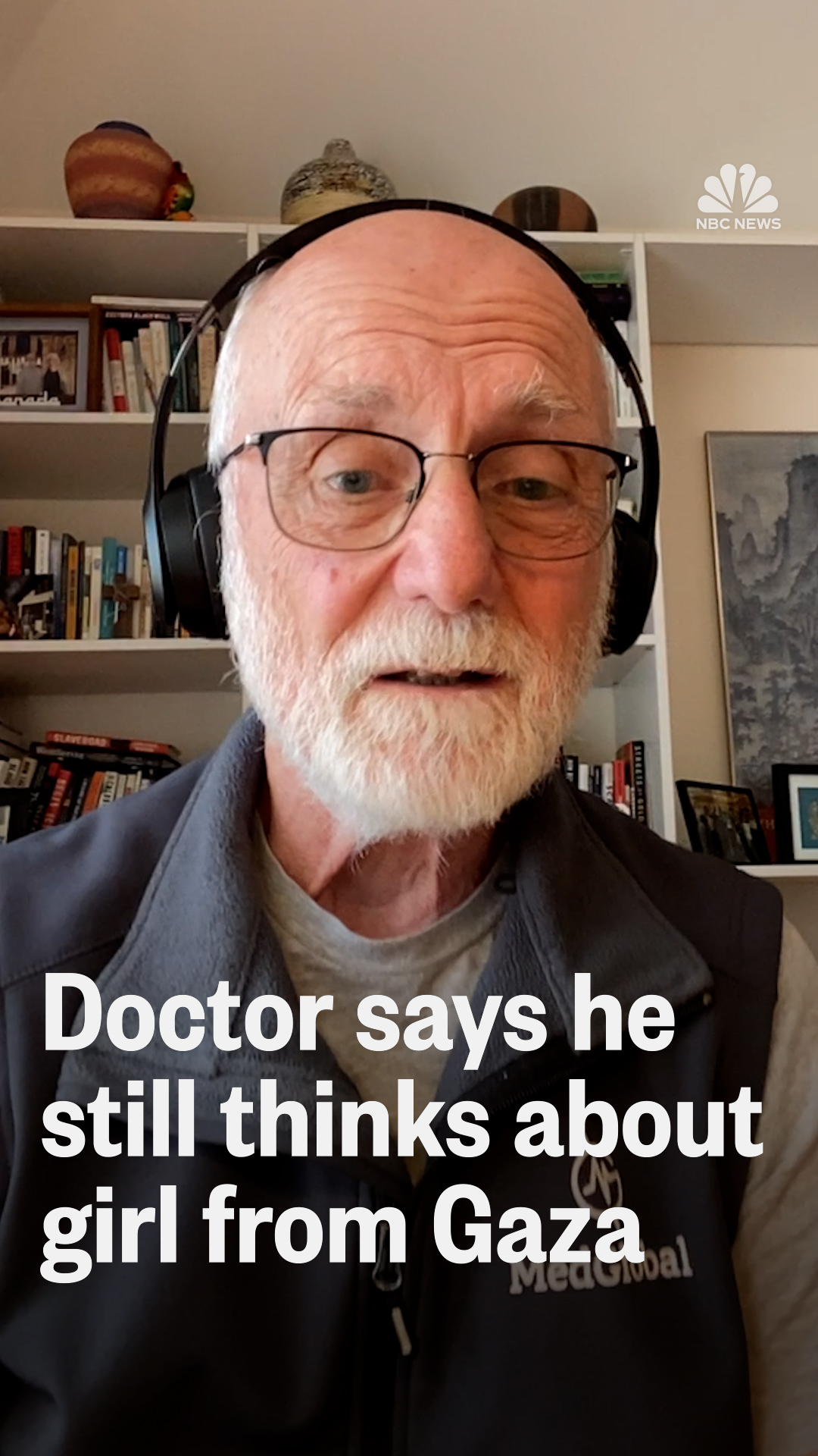 Humanitarian doctor talks about experience in Gaza