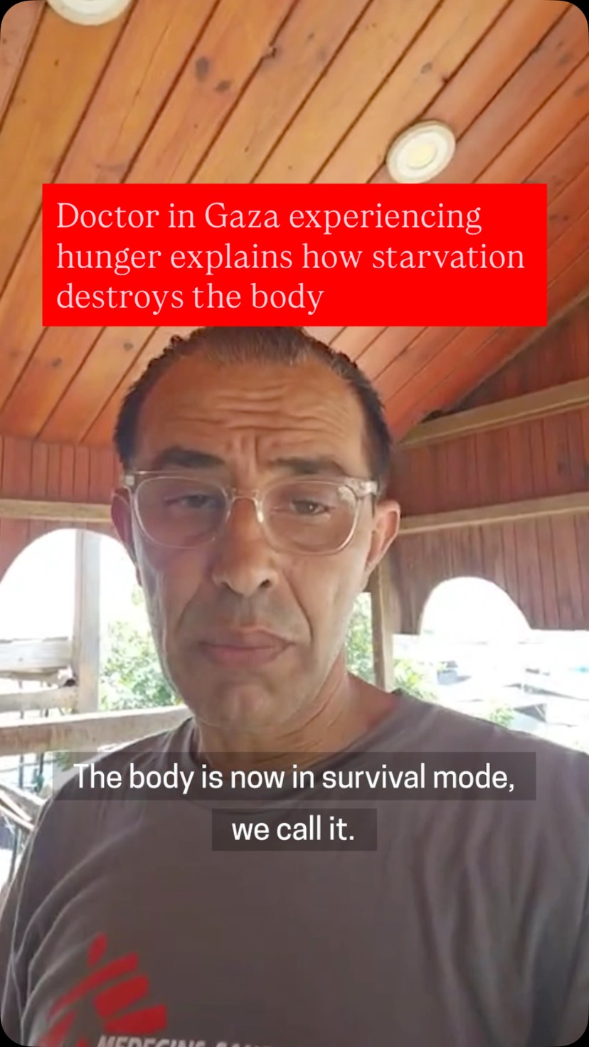 Using food and water as a weapon - it has to stop