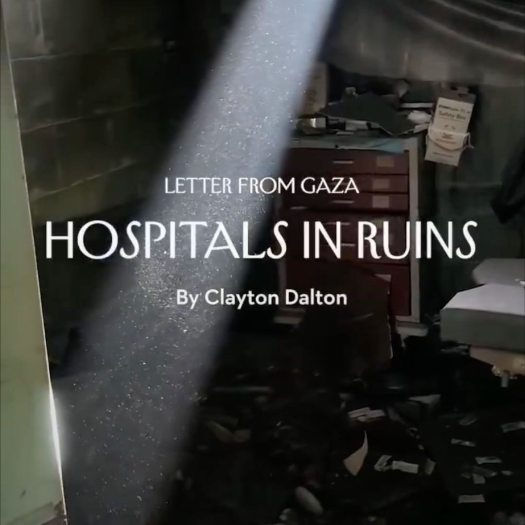Hospitals in ruins