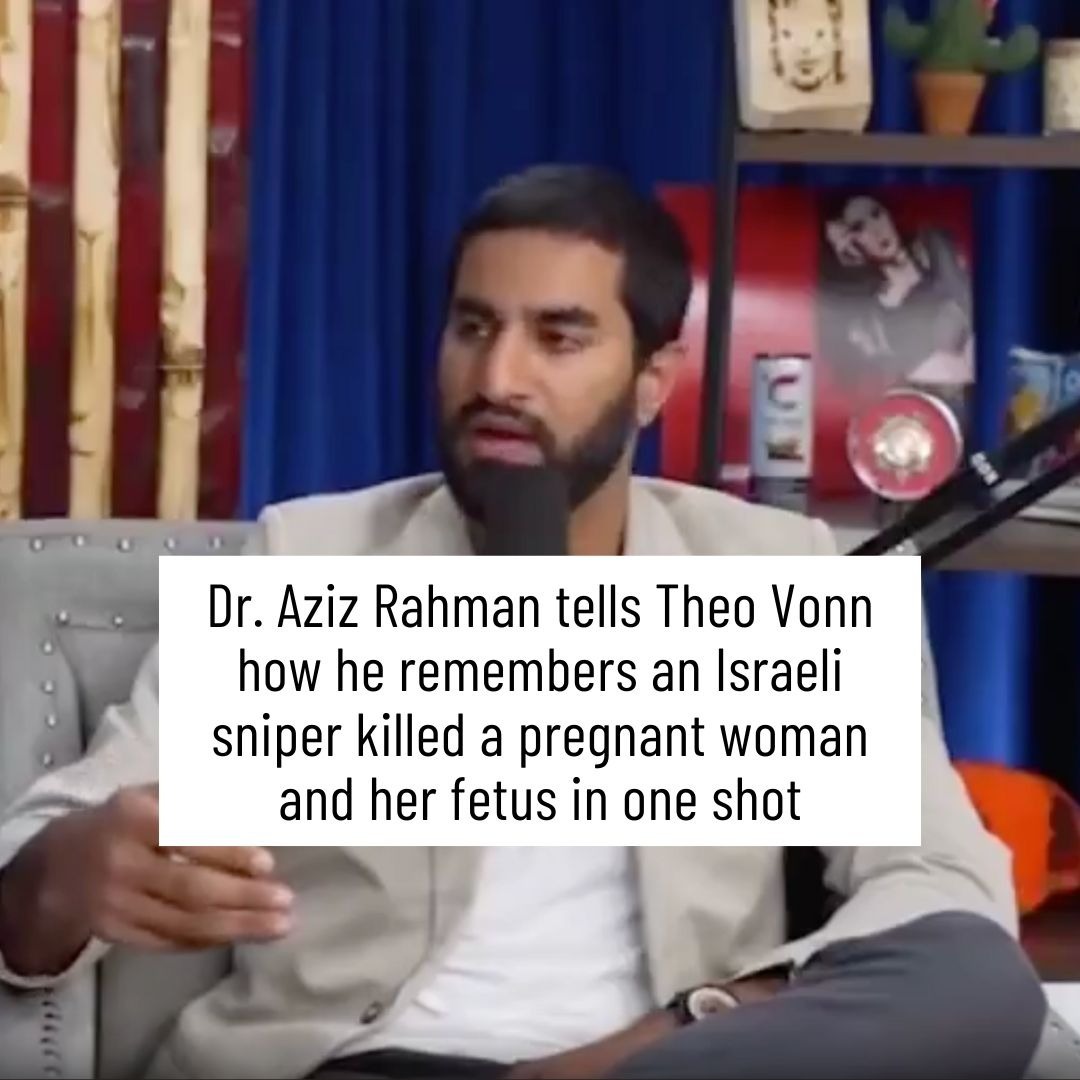 Israel shoots pregnant women in the uterus