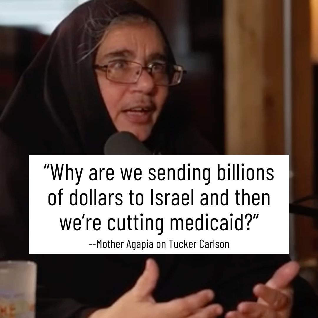 Mother Agapia on Israel and Christian Zionism