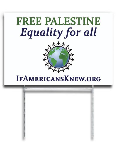 Free Palestine - Yard Sign