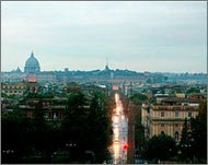 Photo of Rome, Italy.